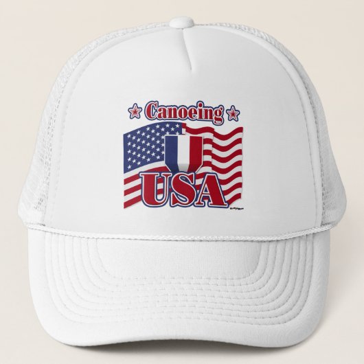 Canoeing USA Trucker Pet (Voorkant)