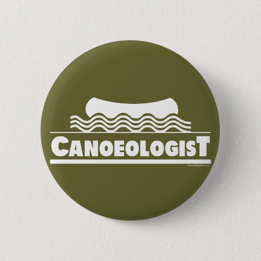 Canoeoloog Ronde Button 5,7 Cm (Voorkant)