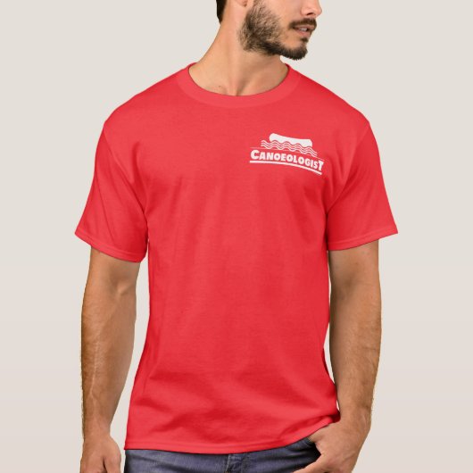 Canoeoloog T-shirt (Voorkant)