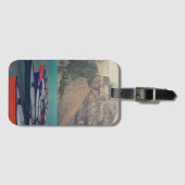 Canoes at Moraine Lake Canada Bagagelabel (Voorkant (horizontaal))