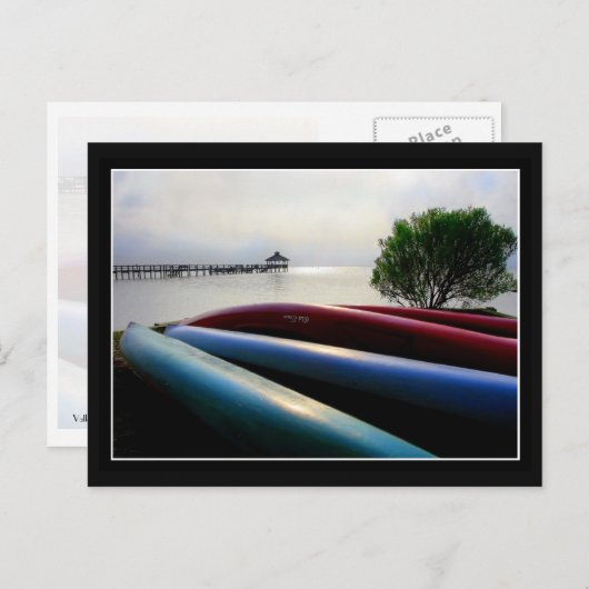 Canoes Briefkaart (Voorkant / Achterkant)