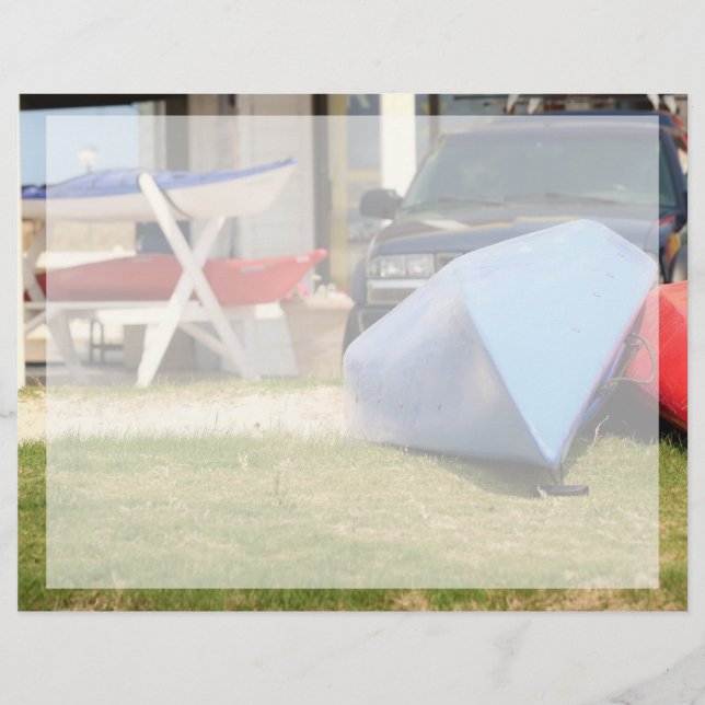 Canoes en Kayaks van Shirley Taylor (Voorkant)