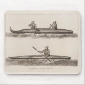 Canoes, Oonalashka, Alaska Muismat (Voorkant)