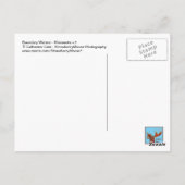 Canoing the Boundary Waters v.1 Briefkaart (Achterkant)