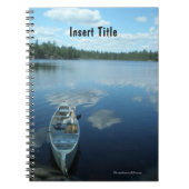 Canoing the Boundary Waters v.1 Notitieboek (Voorkant)