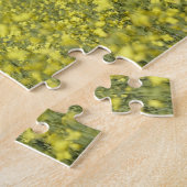 Canola bloeiend in het veld. legpuzzel (Zijkant)