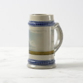 Canola Field & Cloudy Sky Grey/Blue 22 oz Stein Bierpul (Voorkant rechts)