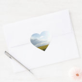 Canola Field Heart Sticker (Envelop)