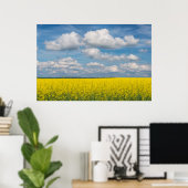 Canola Field Poster (Thuiskantoor)