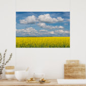 Canola Field Poster (Keuken)