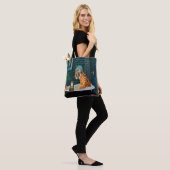 Canole Tijger in bad Tote Bag (Op model)