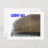 Canolfan Mileniwm Cymru Briefkaart (Voorkant / Achterkant)