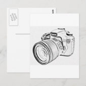 Canon 7d briefkaart (Voorkant / Achterkant)