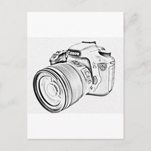 Canon 7d briefkaart (Voorkant)