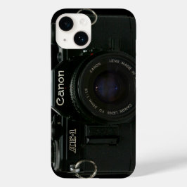 Canon AE-1 Black Camera Case-Mate iPhone 14 Hoesje