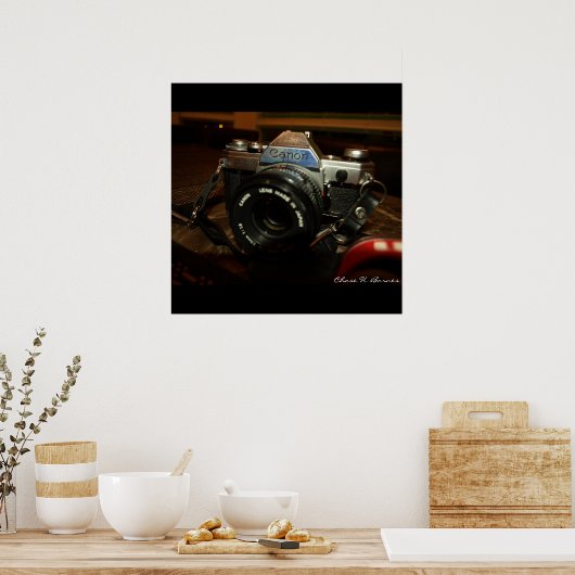 Canon AE-1 Poster (Keuken)
