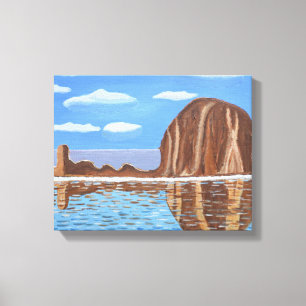 Canon Beach Oregon Canvas Afdruk