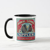Canon City, Colorado - Royal Gorge Apple Label Mok (Links)