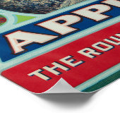 Canon City, Colorado - Royal Gorge Apple Label Poster (Hoek)