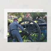 Canon Firing Briefkaart (Voorkant / Achterkant)