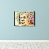 Canon Legends Sai Baba Canvas Afdruk (Insitu (Houten vloer))