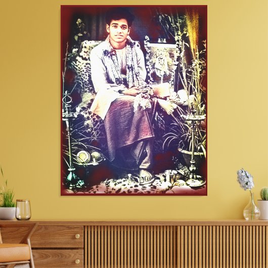 Canon Legends Sai Baba Kunstpanelen - Canvas Afdruk (Insitu (Woonkamer))