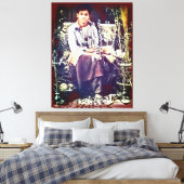 Canon Legends Sai Baba Kunstpanelen - Canvas Afdruk (Insitu (Slaapkamer))