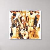 Canon Legends Sai Baba Waterverf - Canvas Afdruk (Voorkant)