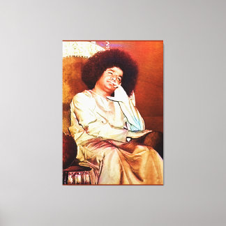 Canon Legends Sathya Sai Baba - Canvas Afdruk