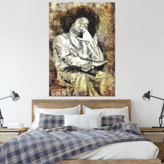 Canon Legends Sathya Sai Baba - Canvas Afdruk (Insitu (Slaapkamer))