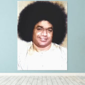 Canon Legends Sathya Sai Baba - Canvas Afdruk (Insitu (Houten vloer))