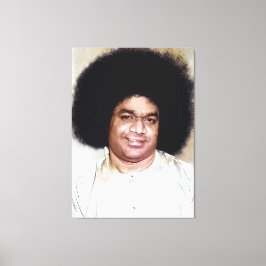 Canon Legends Sathya Sai Baba - Canvas Afdruk