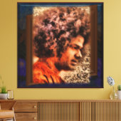 Canon Legends Sathya Sai Baba - Canvas Afdruk (Insitu (Woonkamer))