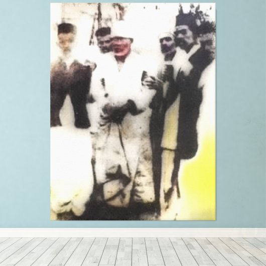 Canon Legends Shirdi Sai Baba - Canvas Afdruk (Insitu (Houten vloer))