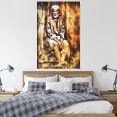 Canon Legends Shirdi Sai Baba - Canvas Afdruk (Insitu (Slaapkamer))