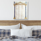 Canon of the Evangelists, uit de Ebbo Canvas Afdruk (Insitu (Slaapkamer))