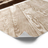 Canon over inlaat sepia 1 poster (Hoek)