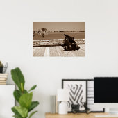 Canon over inlaat sepia 1 poster (Thuiskantoor)