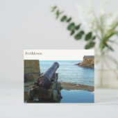 Canon Porthleven Cornwall England Briefkaart (Staand voorkant)