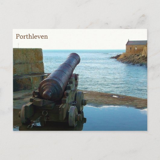 Canon Porthleven Cornwall England Briefkaart (Voorkant)