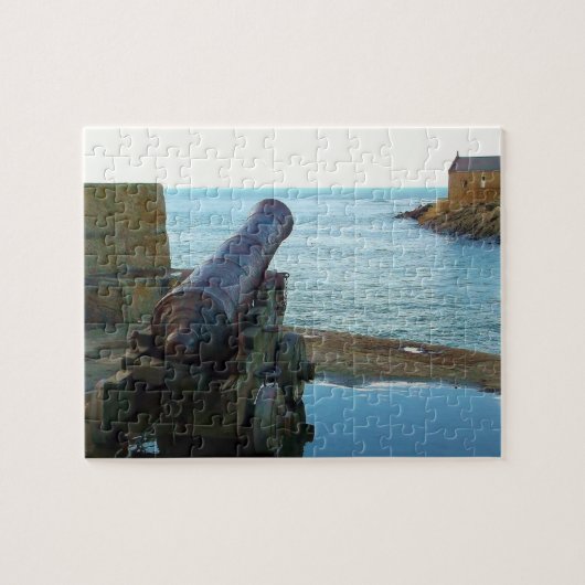 Canon Porthleven Cornwall England Legpuzzel (Horizontaal)