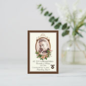 Canoniseringsherdenking Saint Titus Brandsma Plaatskaartje (Staand voorkant)