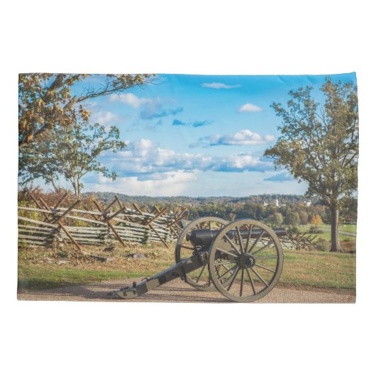 Canons at Gettysburg Kussensloop (Achterkant)