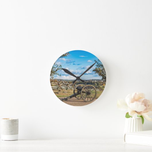 Canons in Gettysburg Ronde Klok (Huis)