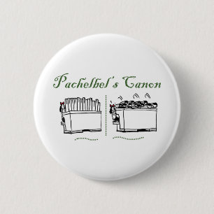 Canons van Pachelbel Ronde Button 5,7 Cm