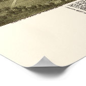 Canonsburg, PA Panoramic Map - 1897 Poster (Hoek)