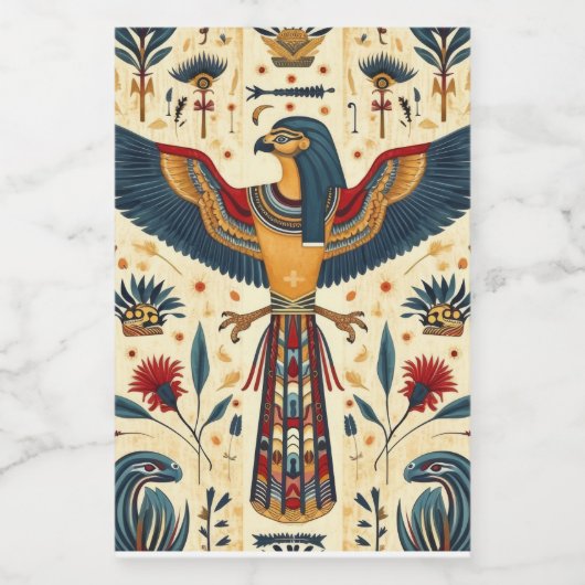 "Canopic Charm Egyptische Jar" Voedselcontainer Etiket (Enkel label)