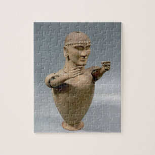 Canopische pot met beweegbare armen (klei) legpuzzel