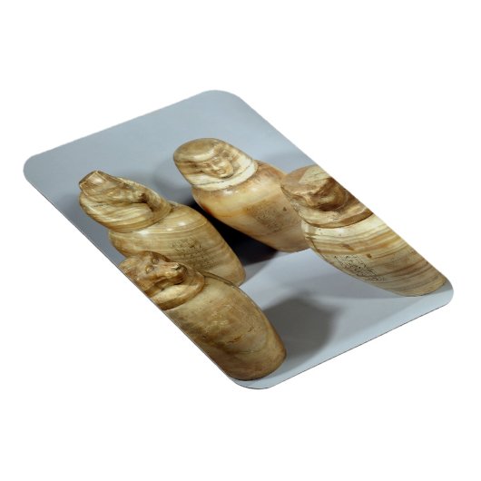 Canopische potten van Hor-ir-aa, saite (broodroost Magneet (Rechterzijde)