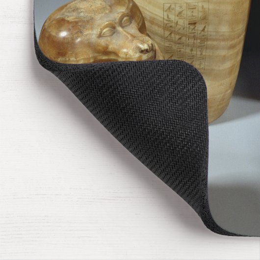 Canopische potten van Hor-ir-aa, saite (broodroost Muismat (Hoek)